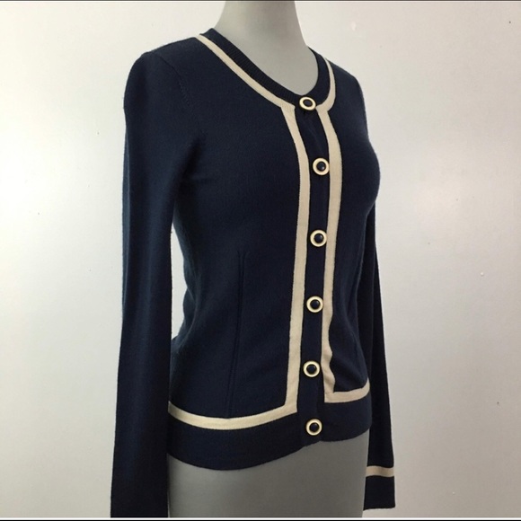 Navy Vineyard Vines Cardigan - Picture 3 of 3